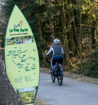 voie verte-vélos-rollers